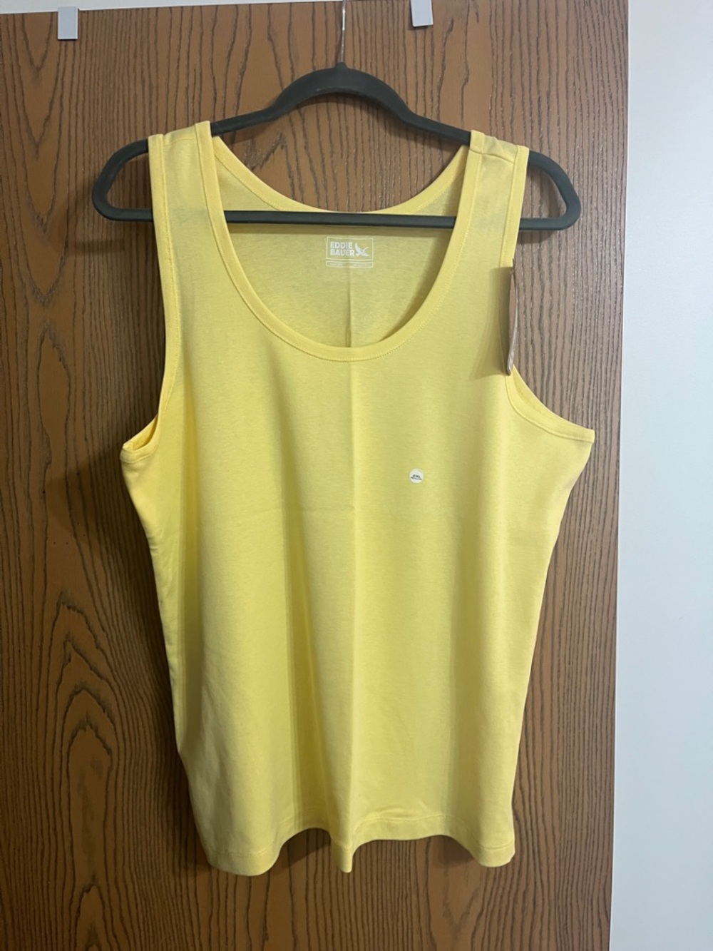 Eddie Bauer Lemon Yellow Scoop Neck Tank